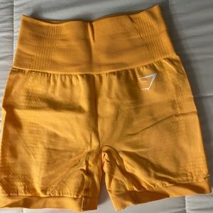 Gymshark Vital Seamless 2.0 Shorts - Yellow Marl